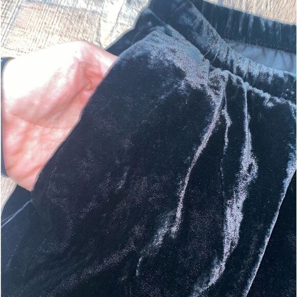 Eileen fisher velvet tapered ankle pants - Picture 5 of 12